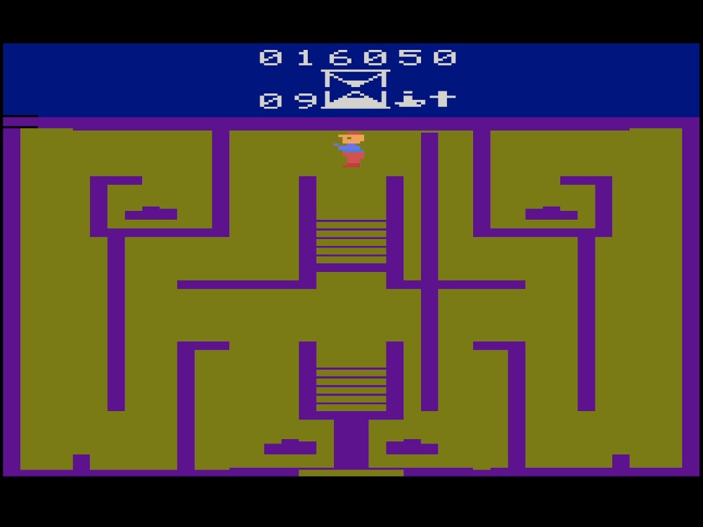 Gameplay of Ghost Manor for Atari 2600
